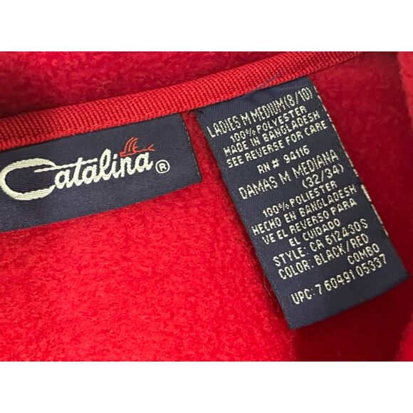 Catalina Fleece Pullover Women's Medium-Large with pockets Southwestern Boho h12 - Picture 12 of 12